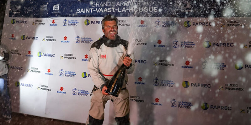 Solitaire du Figaro – PAPEREC: Pour Alexis LOISON, c&rsquo;est la bonne!