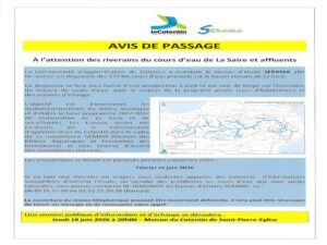 Diagnostic des cours d&rsquo;eau du bassin versant de La Saire