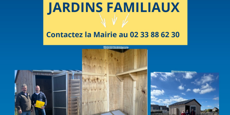 Jardins familiaux disponibles