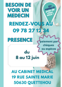Un médecin près de chez vous…