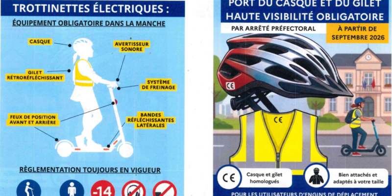 Nouvelle règlementation pour les trottinettes électriques et autres engins de déplacement personnel motorisés (EDPM).